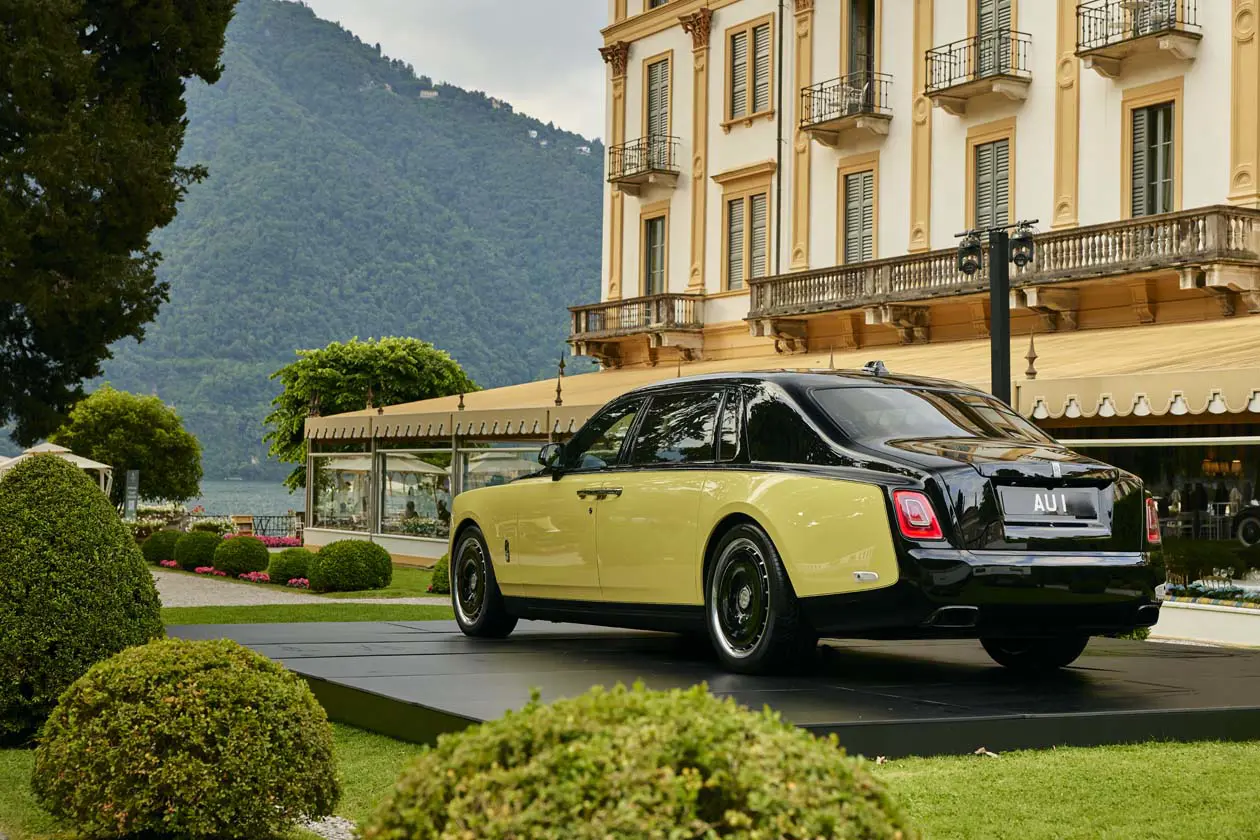 Phantom Goldfinger al Concorso d’Eleganza Villa d’Este Foto ad esclusivo uso editoriale Copyright © Rolls-Royce Motor Cars