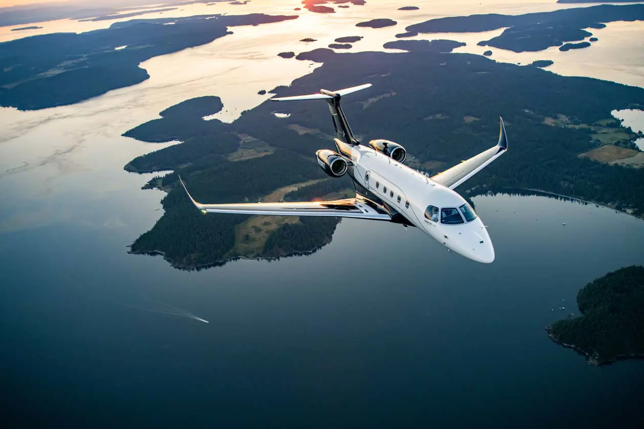 Praetor 500E di Embraer Foto Credits: Copyright © Embraer