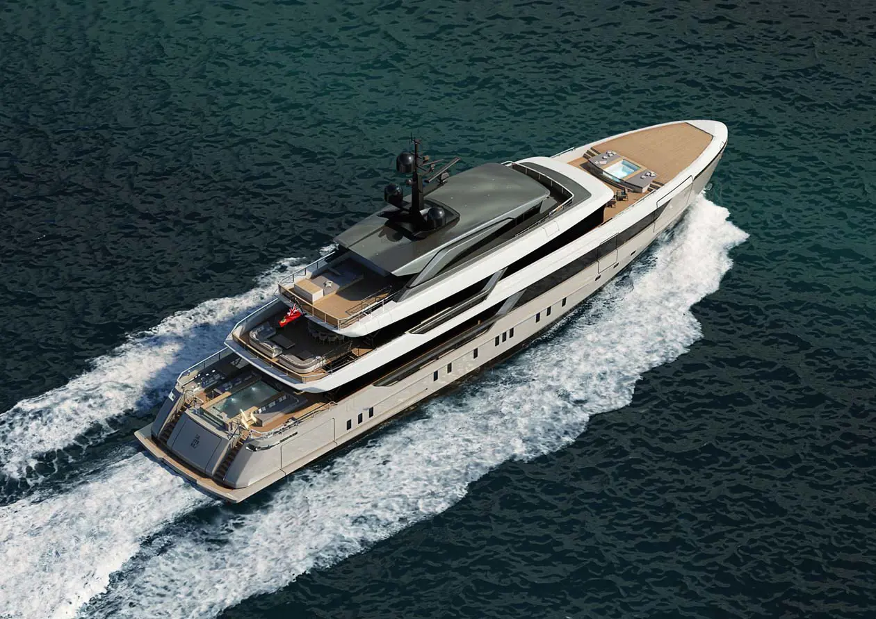 58Steel, Perla Lunar Foto: Copyright © Sanlorenzo Yacht