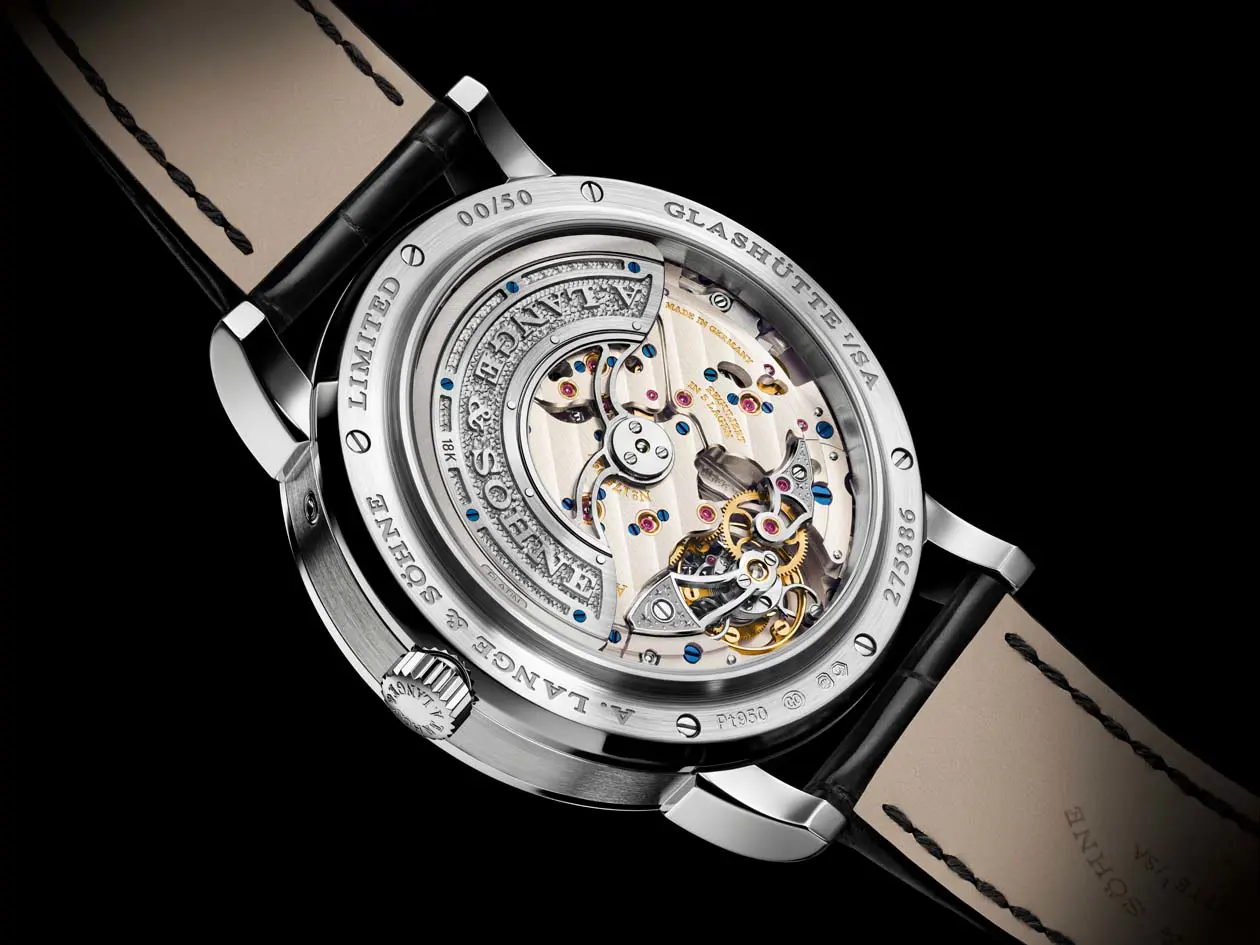 Lange 1 Tourbillon Perpetual Calendar «Lumen» di A. Lange & Söhne Foto: Copyright © A. Lange & Söhne