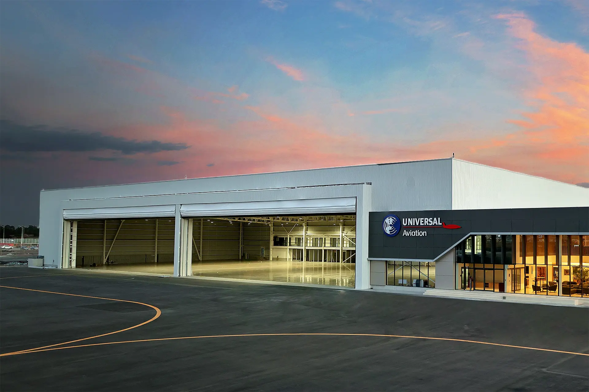 General Aviation Terminal (GAT/FBO) Foto: Copyright © Universal Aviation