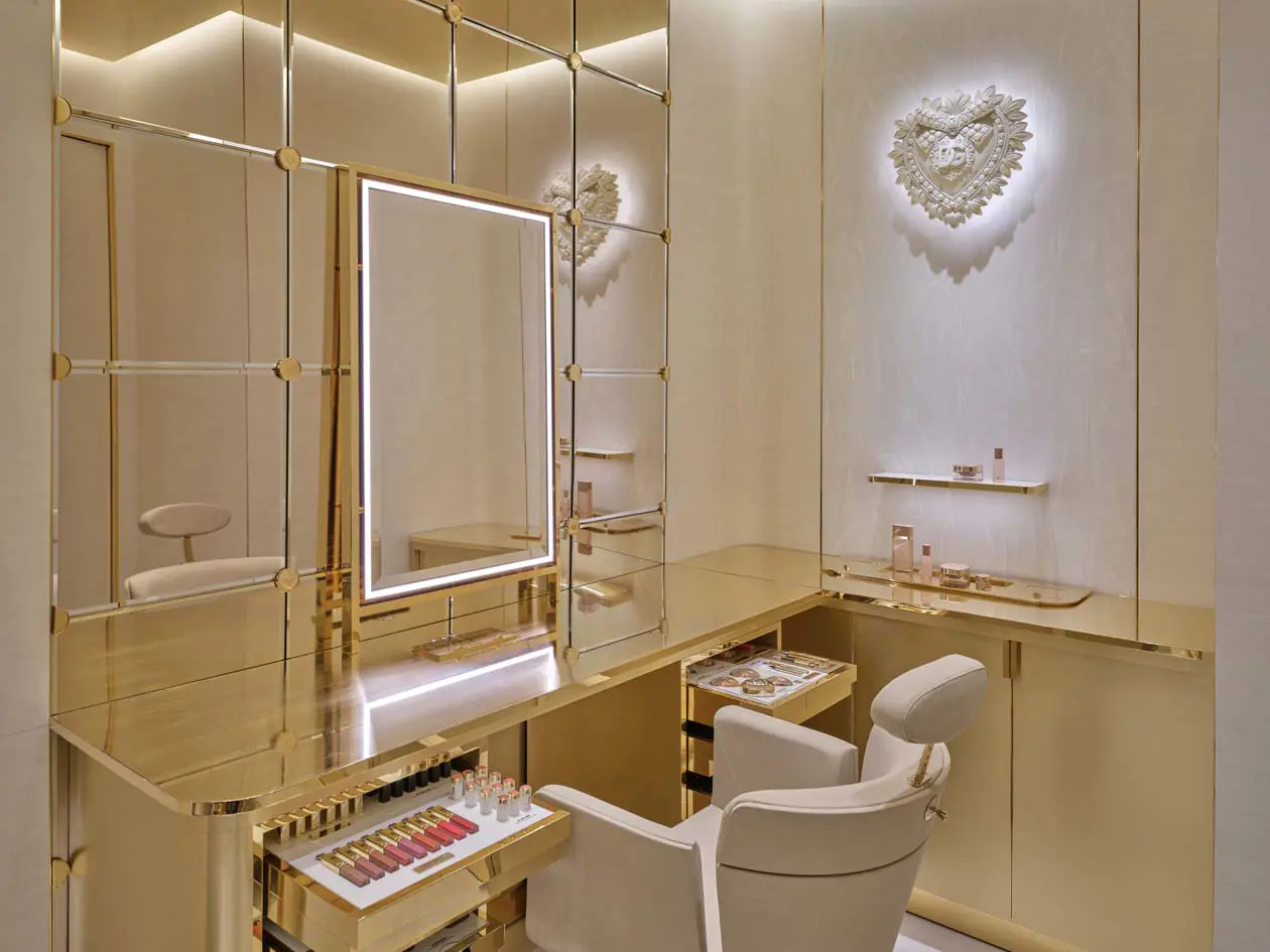 Beauty Boutique di Dolce&Gabbana a Dubai - Fashion Avenue, Dubai Mall Foto: Copyright © Dolce&Gabbana