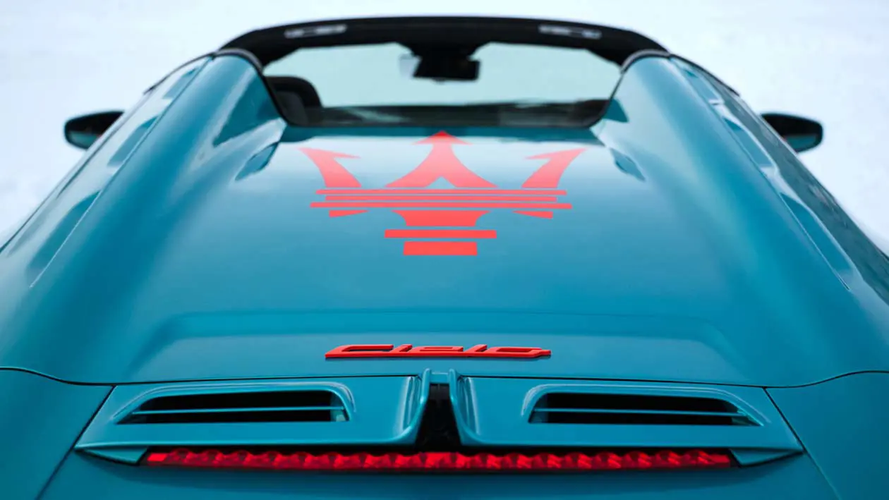 Maserati MCPura Cielo - Frozen Magma Copyright © Maserati S.p.A.