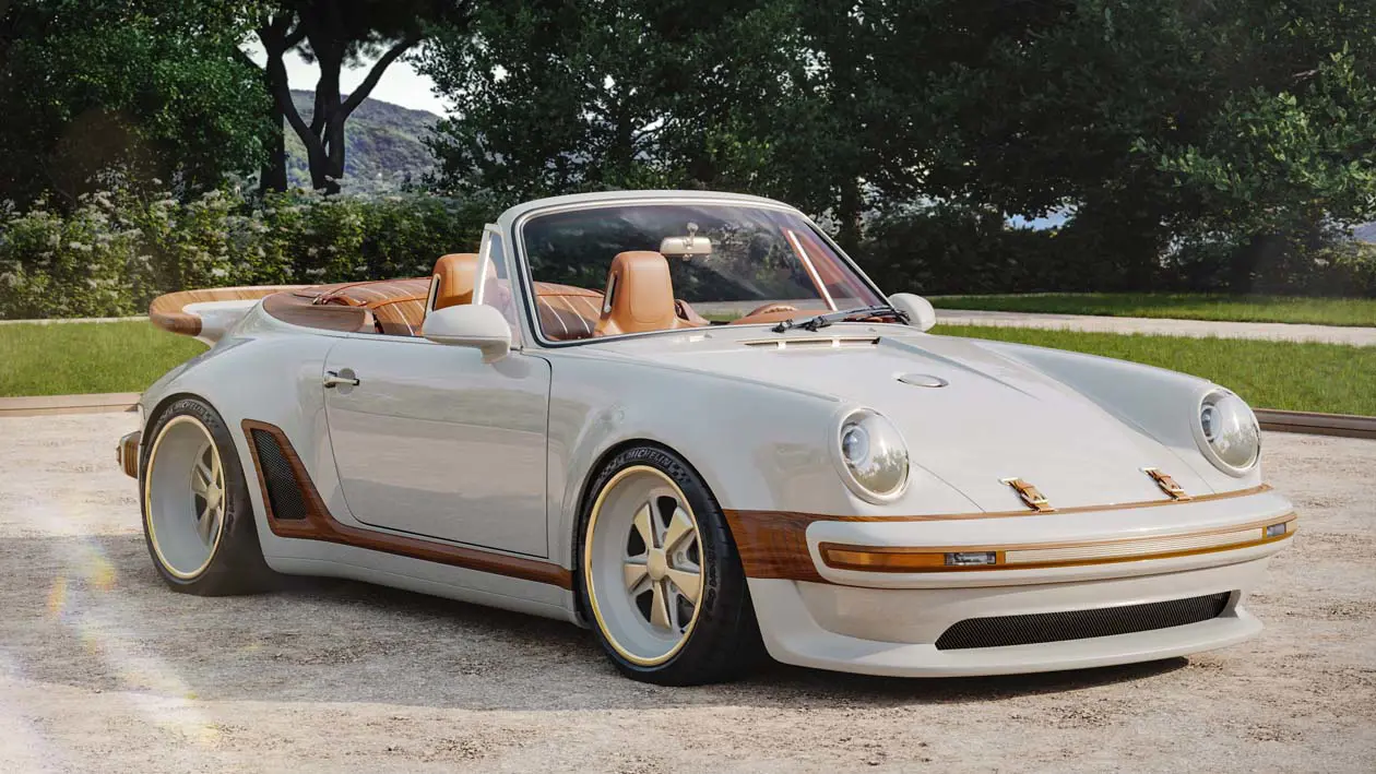 Porsche 911 Reimagined by Singer - Classic Turbo Foto per uso editoriale: Copyright © Newspress Ltd / Singer Vehicle Design Press