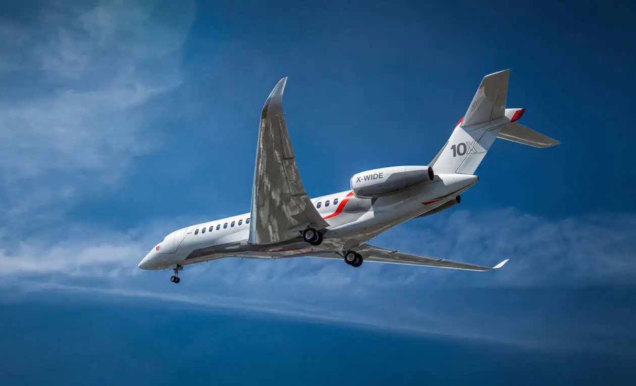 Falcon 10X di Dassault Aviation Foto: Copyright © Dassault Aviation