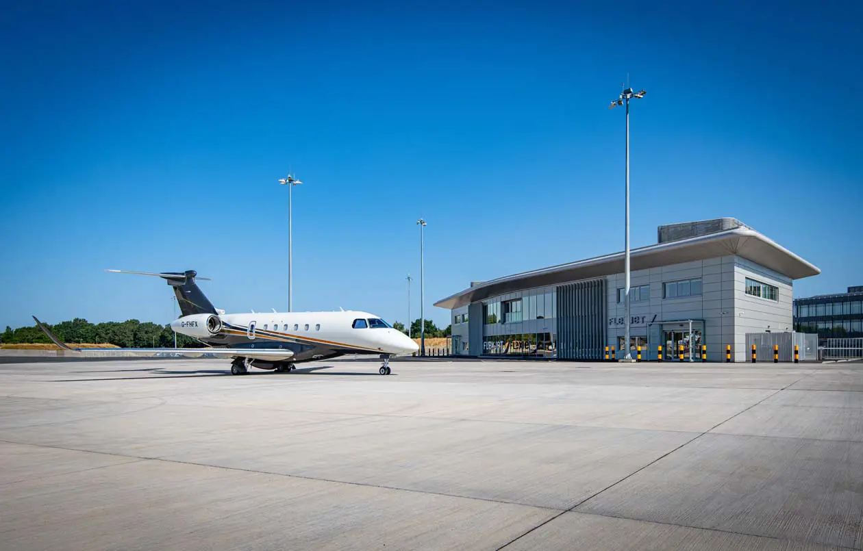Flexjet Farnborough Terminal Foto: Copyright © Flexjet - GlobeNewswire