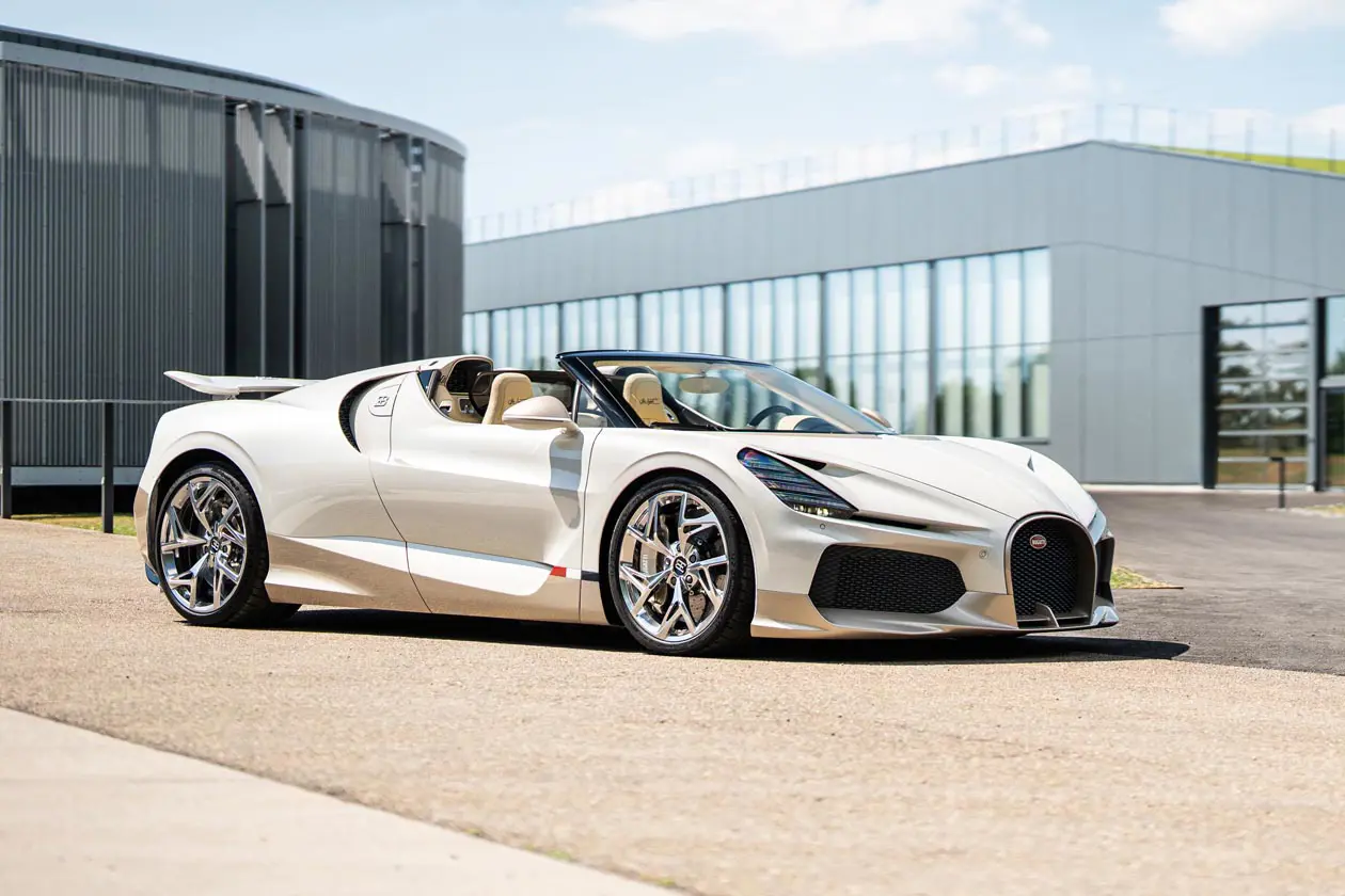 Bugatti W16 Mistral Foto: Copyright © Bugatti Automobiles SAS