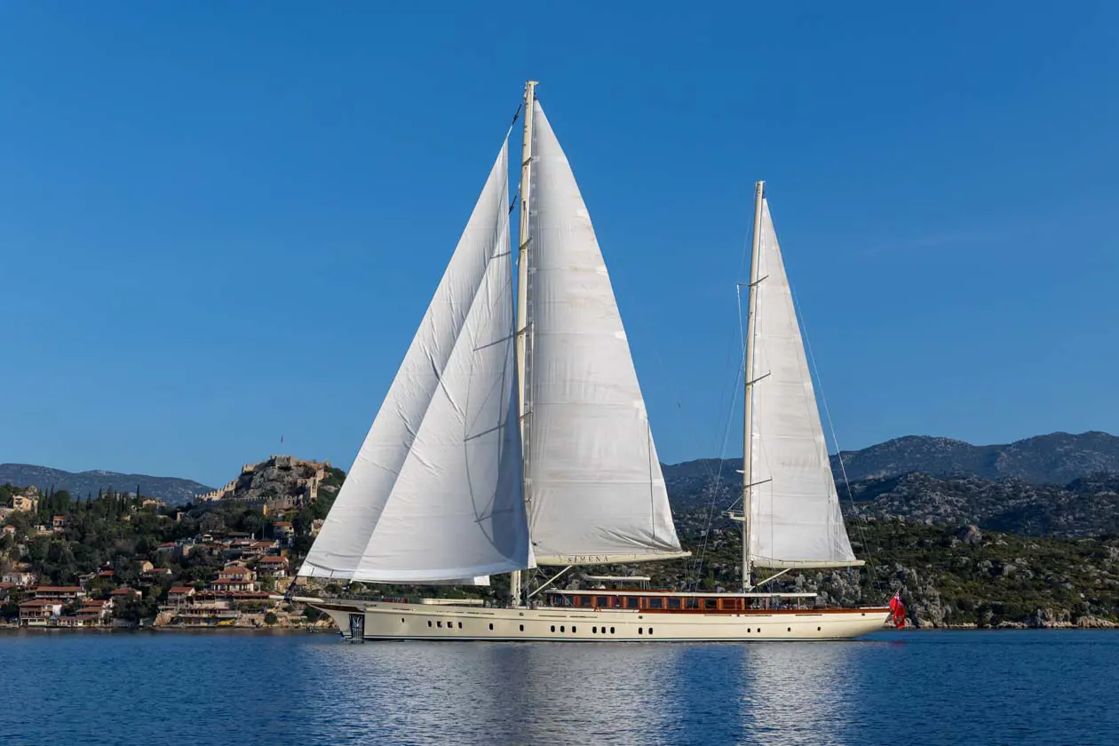 Superyacht a vela Simena di Ares Yachts Foto: Ufficio Stampa ARES Yachts - Credit Jeff Brown Breed Media