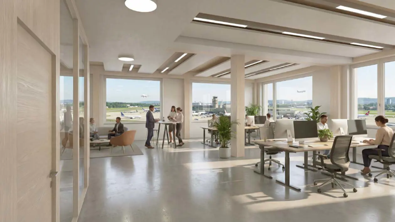 Terminal per l'aviazione generale di Zurigo: stato attuale della pianificazione. Soggetto a modifiche. / Copyright: Zurich Airport Ltd