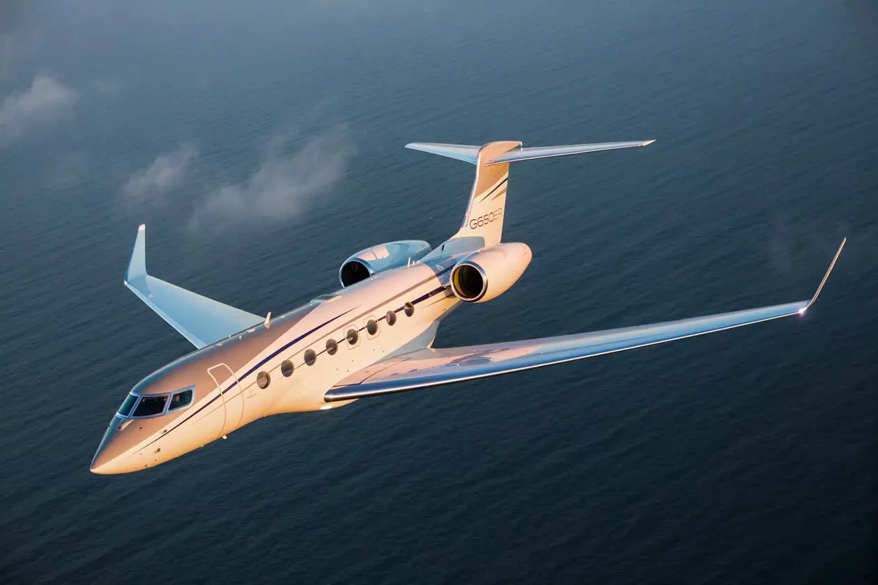 Gulfstream 650ER Copyright © Gulfstream Aerospace Corporation.