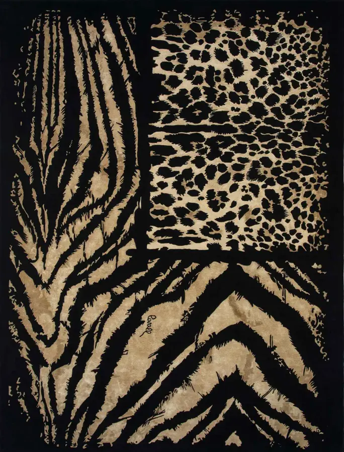 Roberto Cavalli Home Interiors, “Cavalli Scratch” Rugs by Sahrai