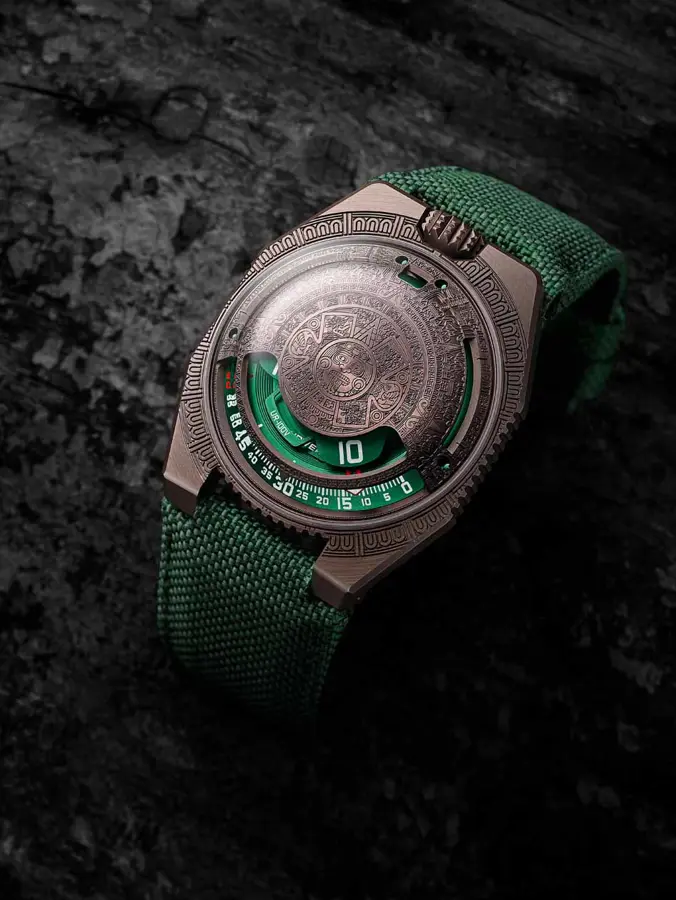 The UR-100V Time and Culture line by Urwerk