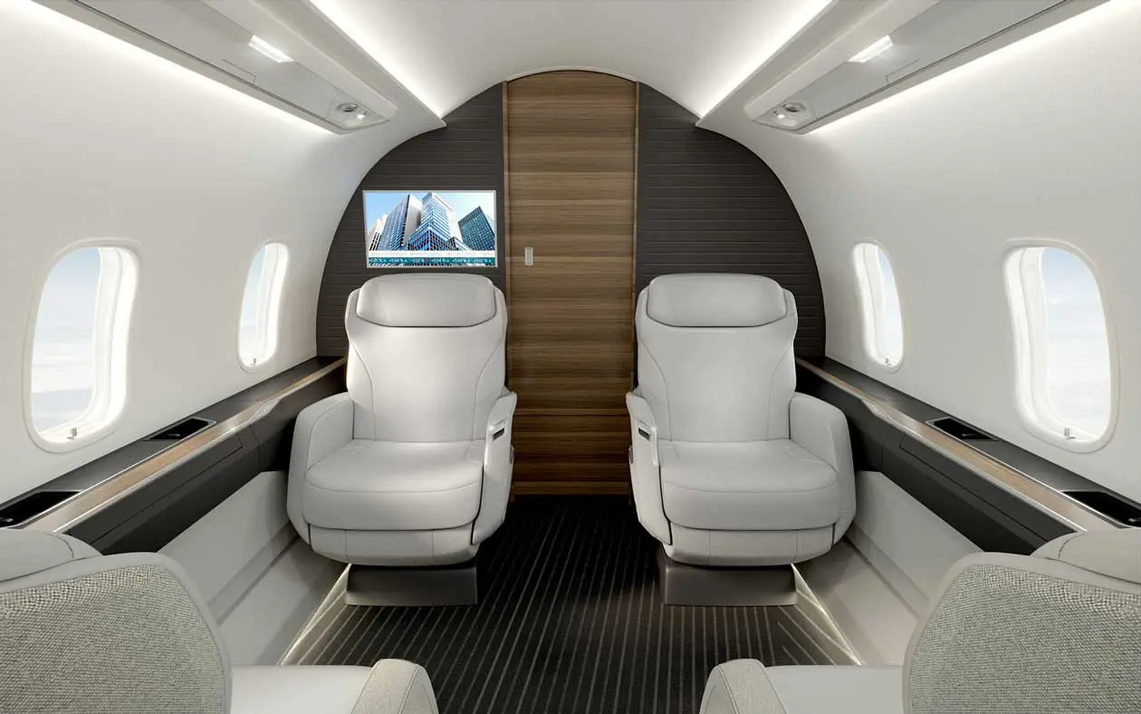 new Bombardier Challenger 3500 business jet