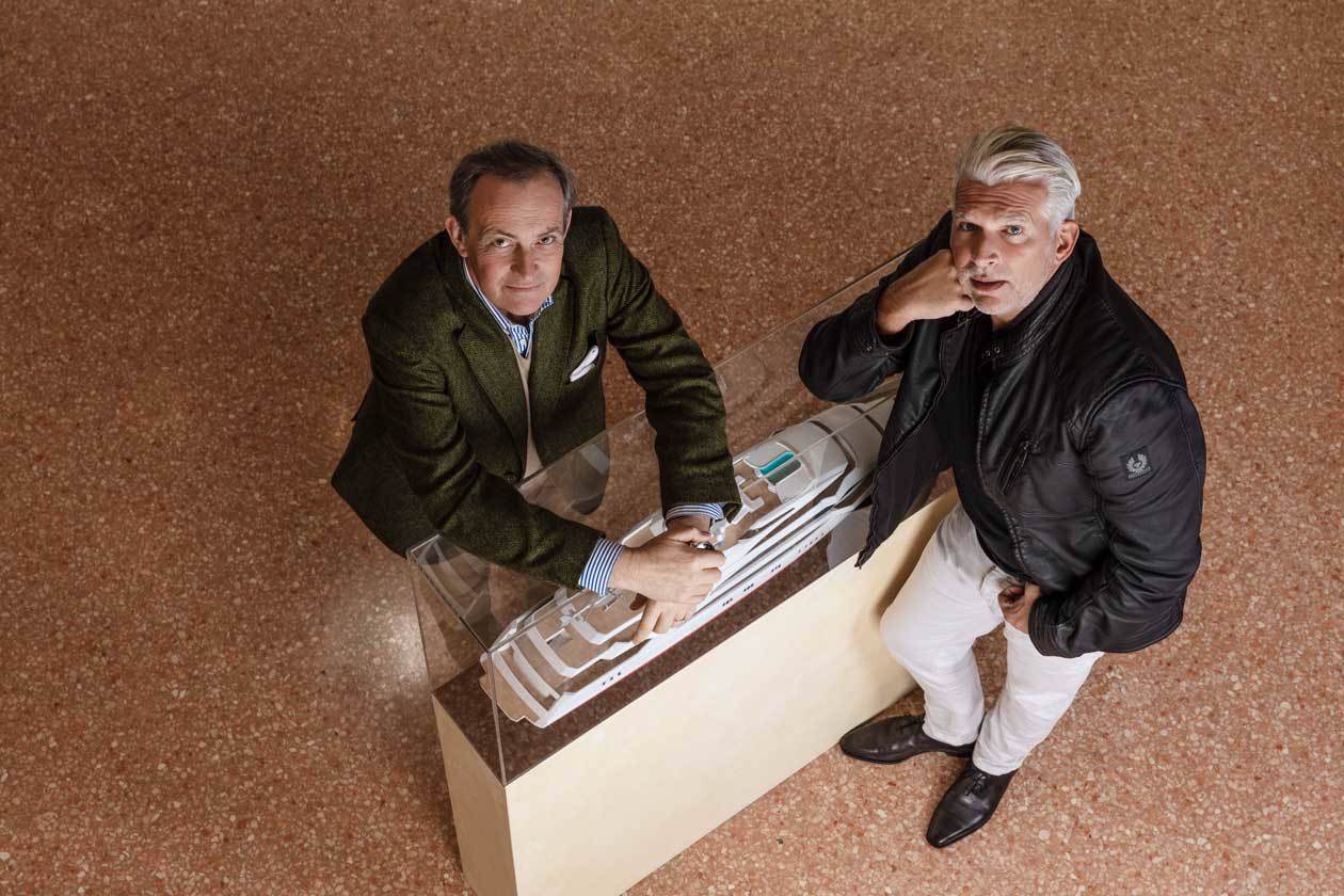 Carlo Nuvolari and Dan Lenard.