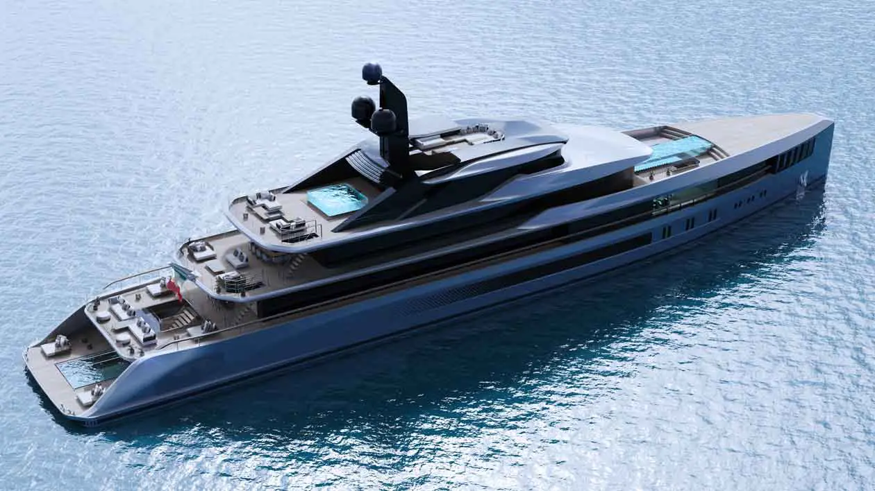 Superyacht T760 Apache di Tankoa