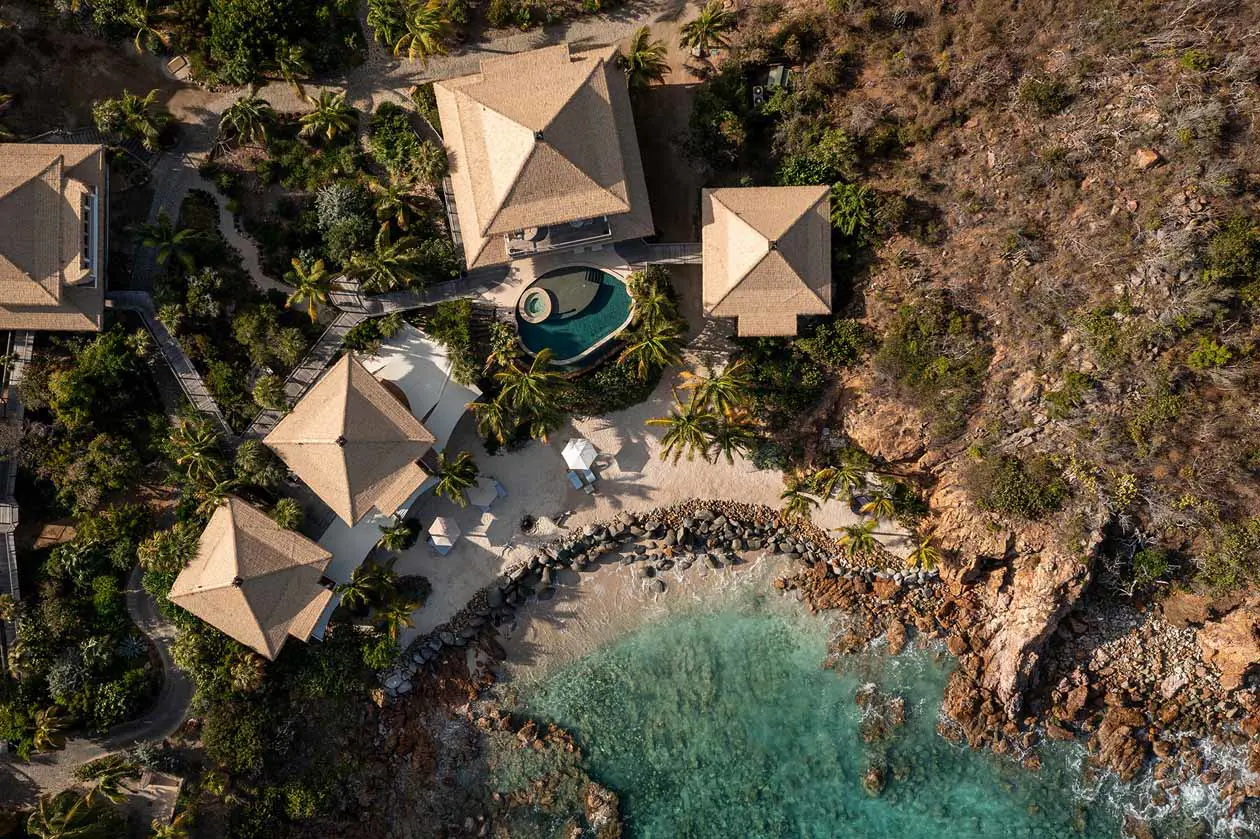 Branson Estate beach villa Flamingo a Moskito Island