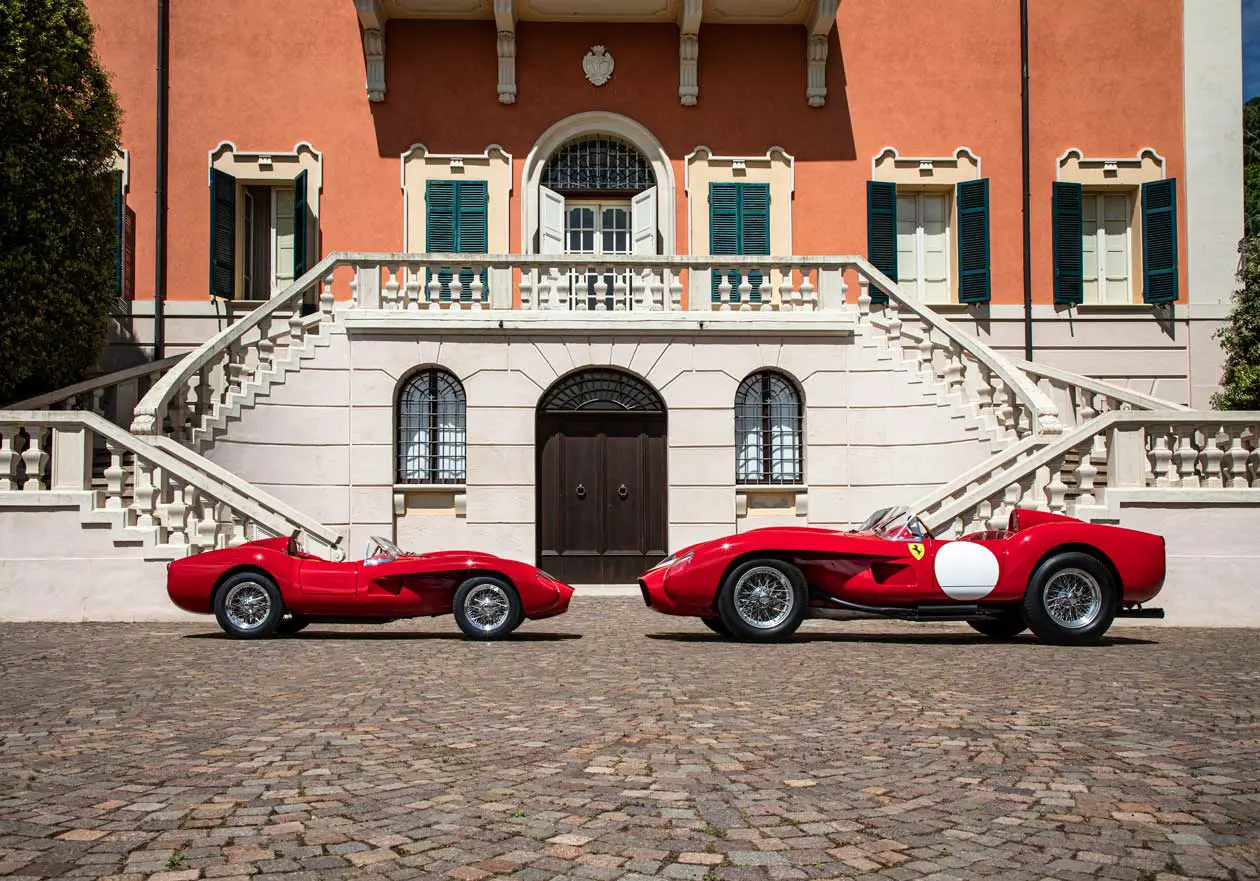 Testa Rossa J: a scale replica of the 250 Testa Rossa del 1957