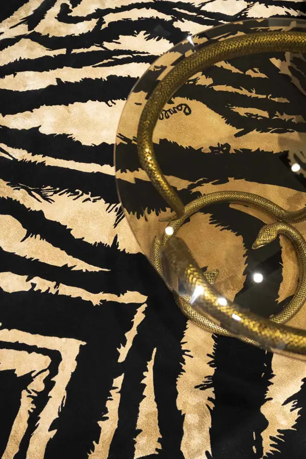 Roberto Cavalli Home Interiors, “Cavalli Scratch” Rugs by Sahrai