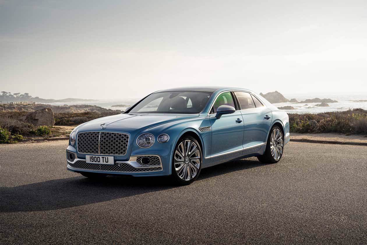 The ultimate in four-door luxury Grand Touring and Mulliner’s first electrified Bentley