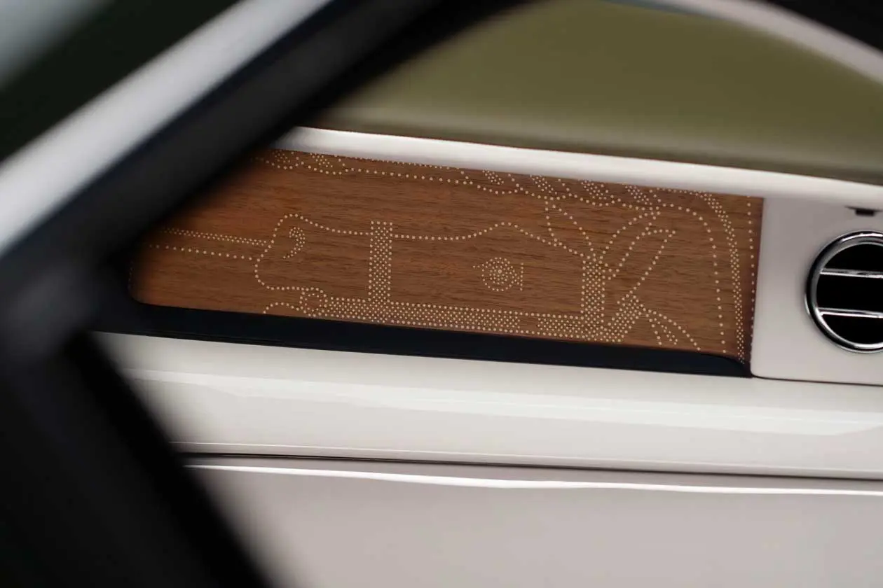 Phantom Oribe: a Bespoke Rolls-Royce Phantom in collaboration with Hermès