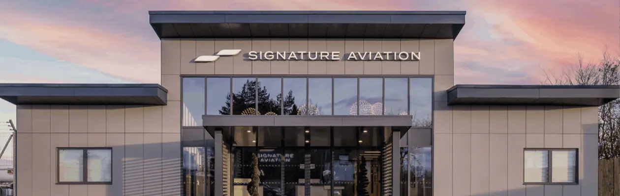 New Signature private terminal in Glasgow