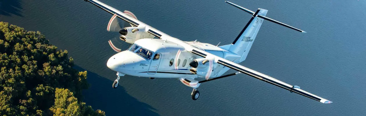 Cessna SkyCourier flies to Hawaii