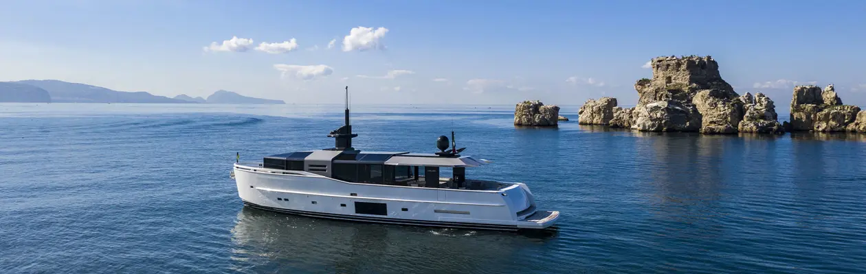 Arcadia A85 hull 18 launched