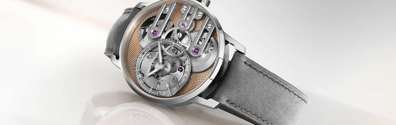 Gravity Equal Force Salmon, the new timepiece by Armin Strom