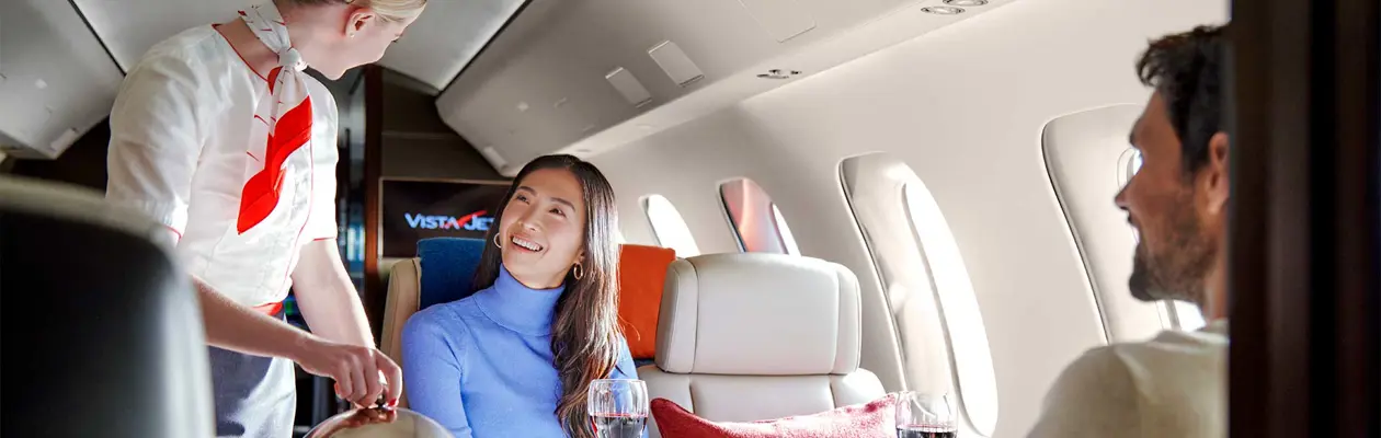 Exclusive dining experience with VistaJet
