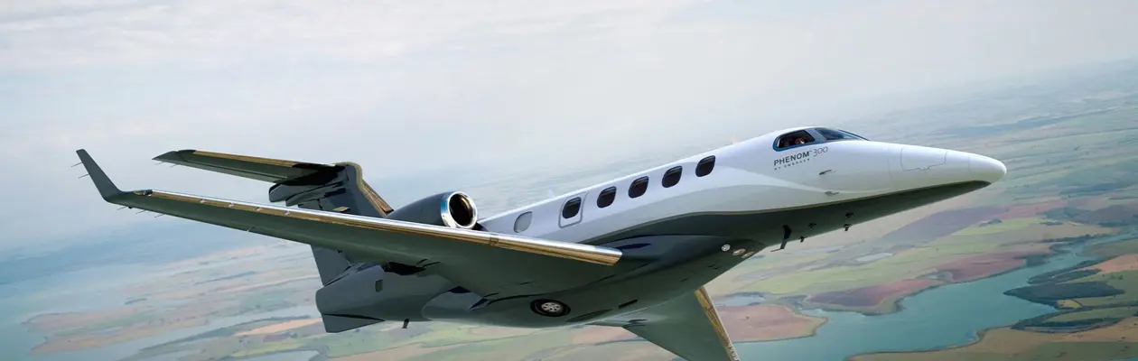 On-board satellite connectivity for the Phenom 300