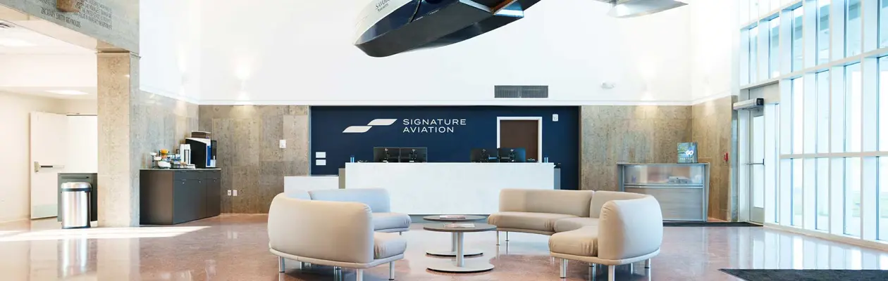 New Signature Aviation Terminal in Winston-Salem