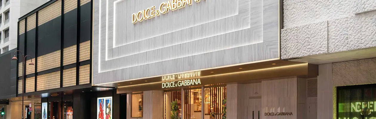 Dolce&Gabbana renews its boutique in Hong Kong on Canton Road