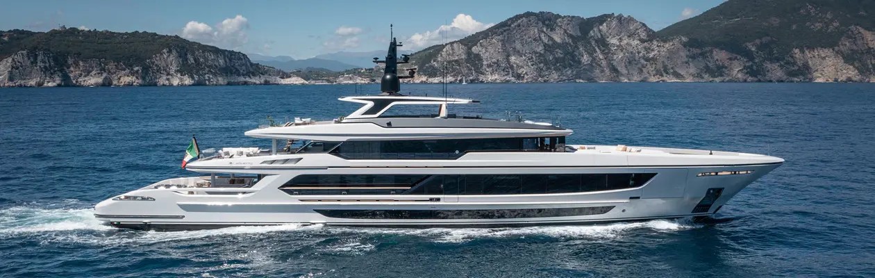 Baglietto T52, the 52 m displacement yacht pencilled by Francesco Paszkowski Design
