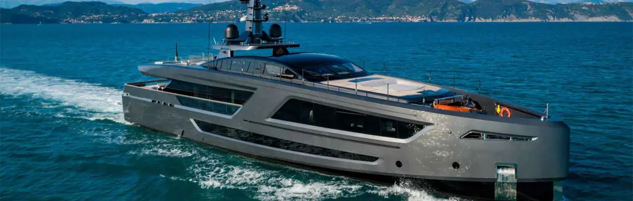Entertainment on board Baglietto’s 40-metre M/Y Panam