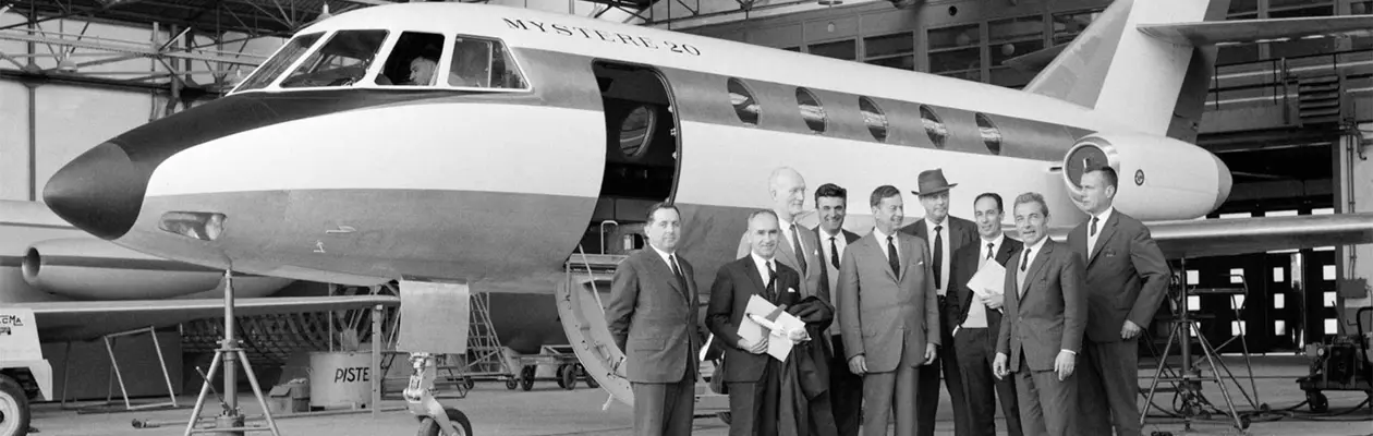 Dassault Celebrates 60 Years of Falcon Business Jets