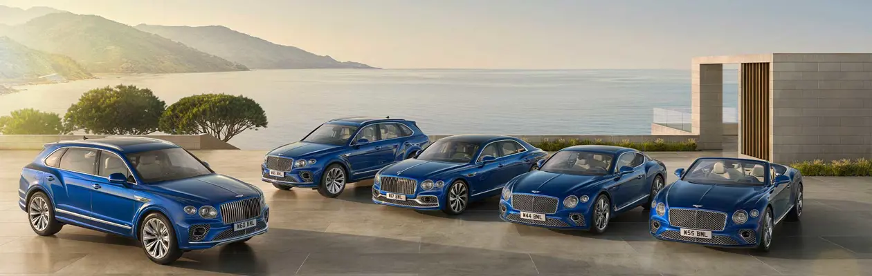 The new  Azure range by Bentley