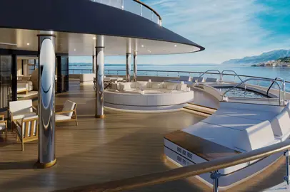 The Presidential Suites of the new Four Seasons Yachts