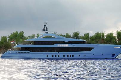 YN 20655 Project Venus, the new superyacht by Heesen