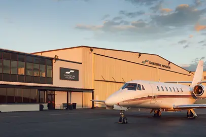New York by private jet for US Open and Fashion Week