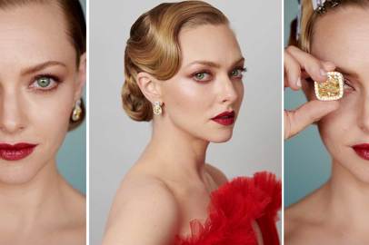 The beauty look Lancôme of Amanda Seyfried for Oscar 2021