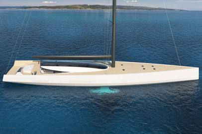 Philippe Briand SY200 superyacht concept