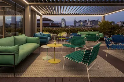 Casa Baglioni Milan chose Paola Lenti for the new Rooftop by Sadler