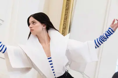 Swarovski celebrates the birthday of Jean Paul Gaultier with a short film featuring Lily McMenamy