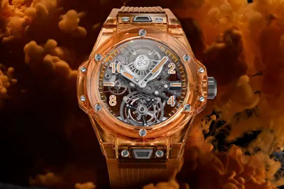 Big Bang Tourbillon Automatic Orange Sapphire