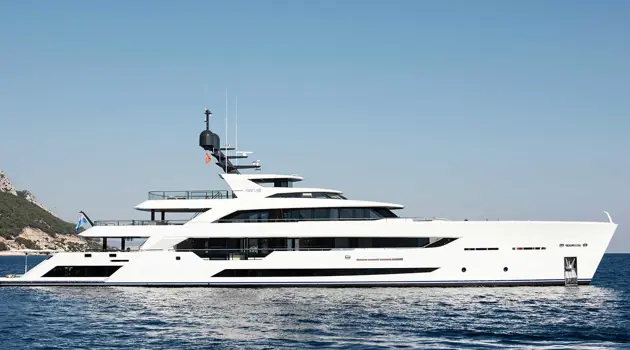 Alia Yachts 55m Al Waab delivered and sets new industry standard