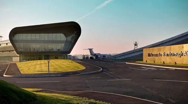 Five-star service for Farnborough Airport