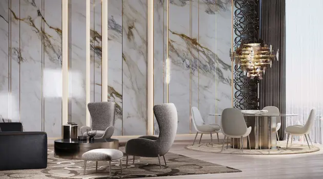 The debut collection Elie Saab Maison