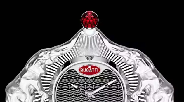 Bugatti Calandre, the art of time