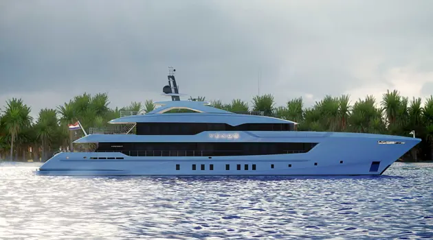 YN 20655 Project Venus, the new superyacht by Heesen