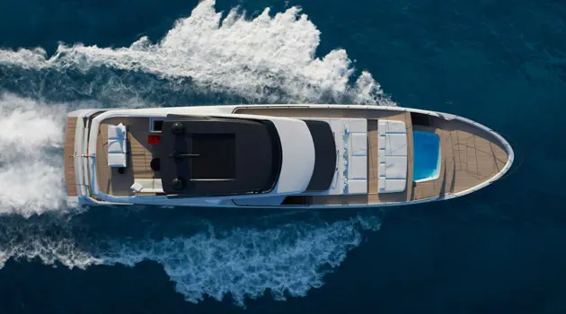 Sanlorenzo SL110A: asymmetrical elegance